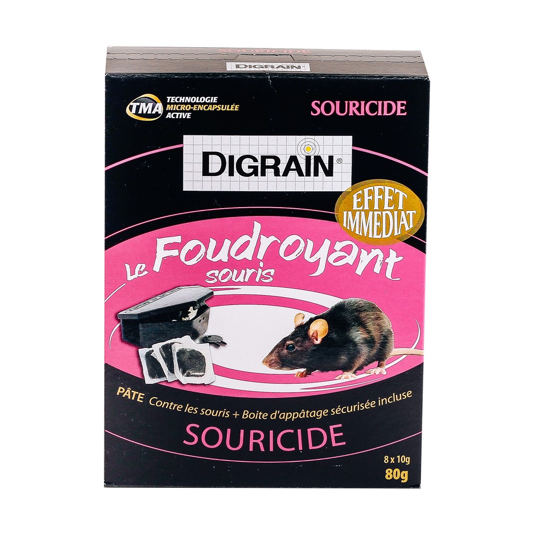 Souricide Digrain pate 150grs - Appâts Anti souris