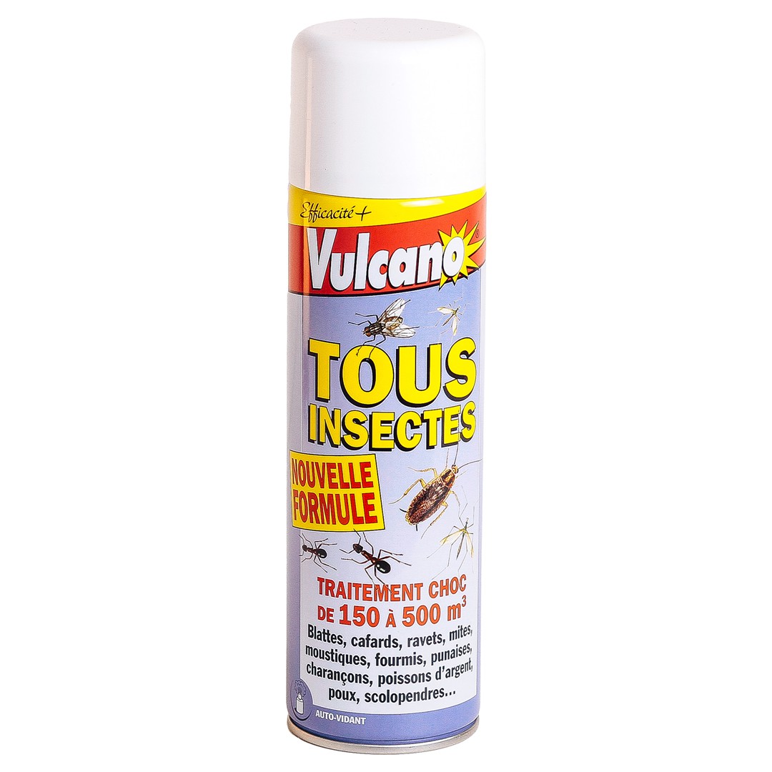 Produit Anti Acariens Spray Vulcano (500ml) - Eradicateur