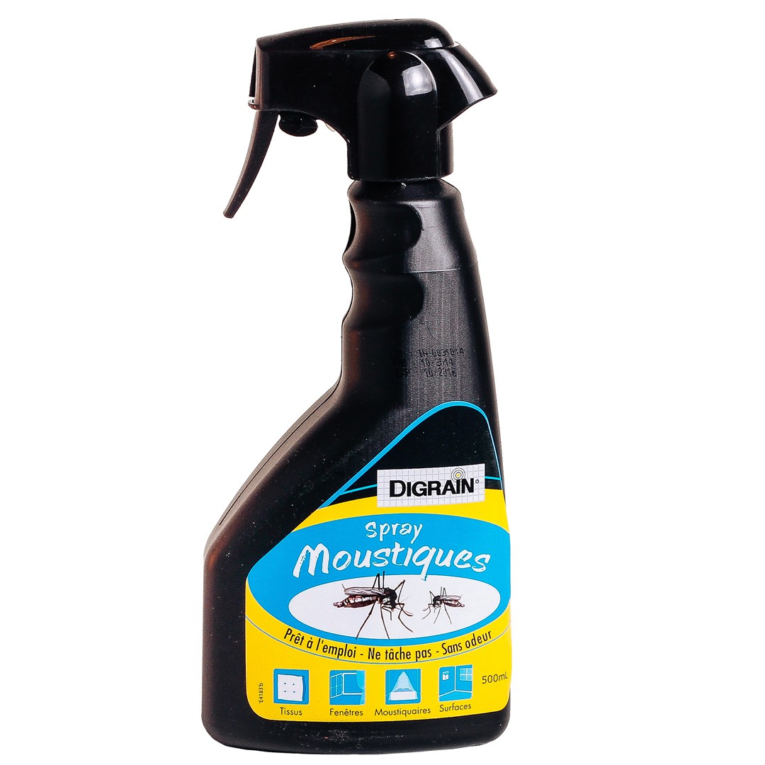 Produit Spray Anti Moustique (500 ml) Digrain - Eradicateur