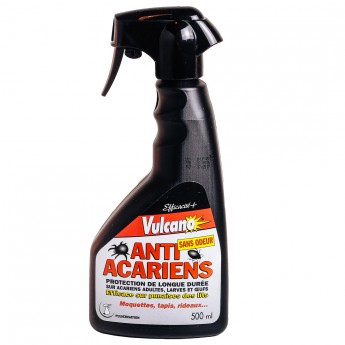 Produit Anti Acariens Spray Vulcano (500ml) - Eradicateur