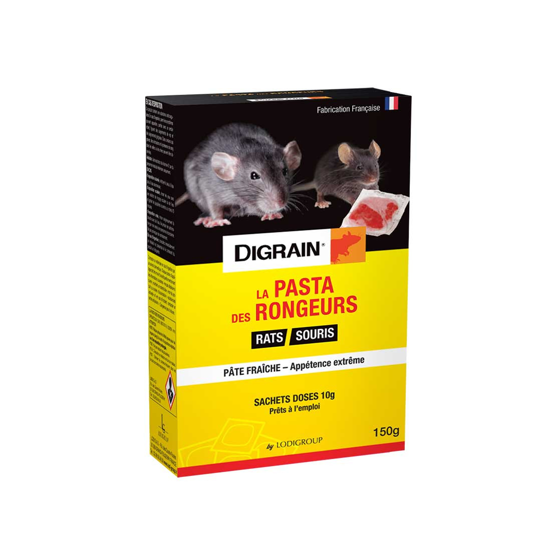 Souricide raticide professionnel contre les rats et les souris Rodenticide